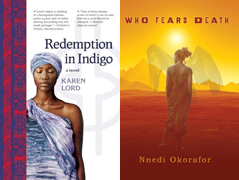 Cover images for Redemption in Indigo and Who Fear Death