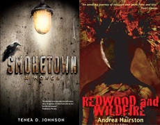 Cover images for Smoketown and Redwood and Wildfire